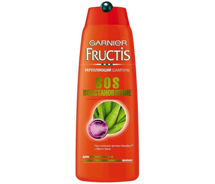 Косметика для мамы Garnier Fructis SOS Шампунь Восстановление 250 мл косметика для мамы nivea восстанавливающий sos бальзам для тела 250 мл