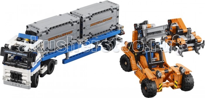 

Конструктор Lego Technic Контейнерный терминал, Technic Контейнерный терминал