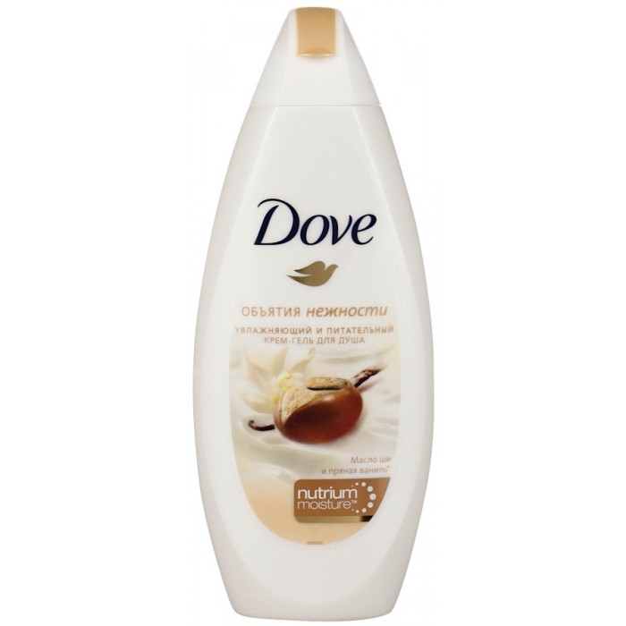 Косметика для мамы Dove Крем-гель для душа Масло Ши и ваниль 250 мл giorgio armani si гель для душа si гель для душа