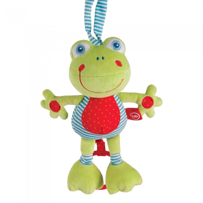 

Подвесная игрушка Happy Baby мягконабивная Frolic Frogling, мягконабивная Frolic Frogling