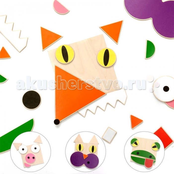 

Деревянная игрушка Shusha В мире животных