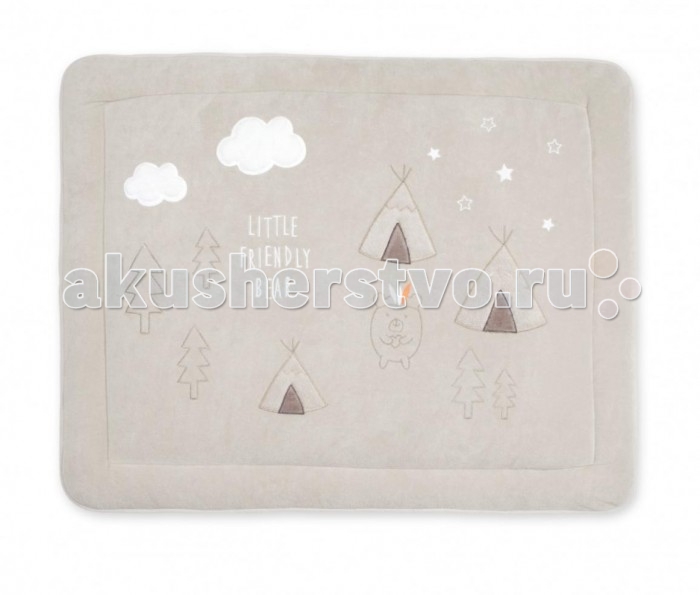 Игровой коврик Bemini ApawiApawi Игровой коврик Bemini ApawiApawiИгровой коврик Bemini Apawi oчень мягкий и гладкий, будет незаменимым для игр с малышом и необычайно красивым в интерьере детской комнаты. Размеры: 100x100 см Рекомендуется стирка при температуре 30 градусов, при этом сохраняется мягкость и форма Состав: 80 % коттон и 20 % полиэстер<br>