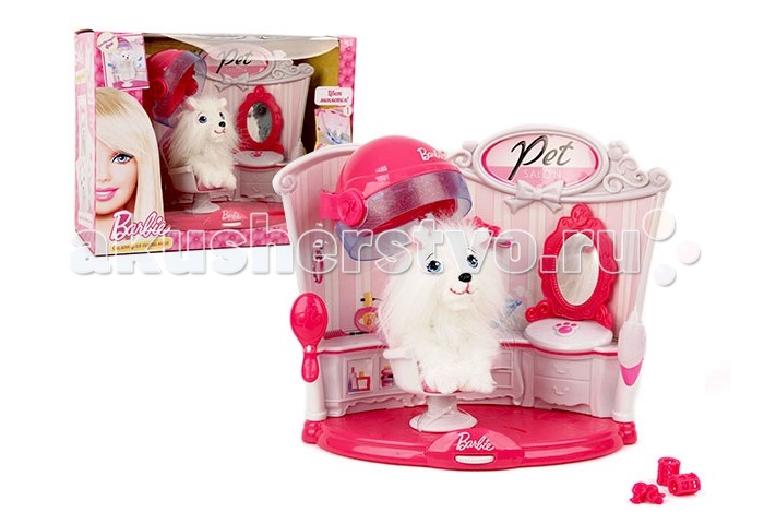 

Barbie Игровой набор Салон для питомца с аксессуарами