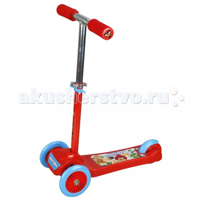 

Трехколесный самокат 1 Toy Angry Birds Т57625