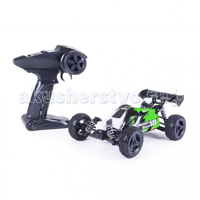 Pilotage Радиоуправляемая автомодель 1/18 Buggy Stem 18 EP 4WD электро RTRРадиоуправляемая автомодель 1/18 Buggy Stem 18 EP 4WD электро RTR Pilotage Радиоуправляемая автомодель 1/18 Buggy Stem 18 EP 4WD электро RTRРадиоуправляемая автомодель 1/18 Buggy Stem 18 EP 4WD электро RTRPilotage Радиоуправляемая автомодель 1/18 Buggy Stem 18 EP 4WD электро RTR - абсолютно новая платформа, сконструированная лучшими инженерами с учетом недостатков и достоинств аналогичных моделей других производителей. Особенности моделей STEM18: постоянный полный привод суперкомпактный ВЛАГОЗАЩИЩЕННЫЙ единый блок бортовой электроники два сателлитных (с коническими шестернями) дифференциала независимые рычажные передняя и задняя подвески металлический центральный вал трансмиссии рулевое управление с защитой сервомашинки от повреждений при ударах аппаратура управления без помех (2,4 ГГц) LiOn аккумулятор и зарядное устройство (с балансиром) в комплекте максимальная скорость до 35 км/ч. Это абсолютно новая платформа, сконструированная лучшими инженерами с учетом недостатков и достоинств аналогичных моделей других производителей.<br>