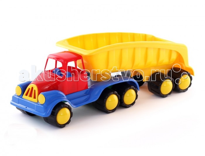 Машины POLtoys Машинка Самосвал PL4227 машины альтернатива башпласт машинка самосвал
