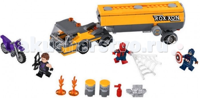 

Конструктор Lego Super Heroesза Мстители Нападение на бензовоз