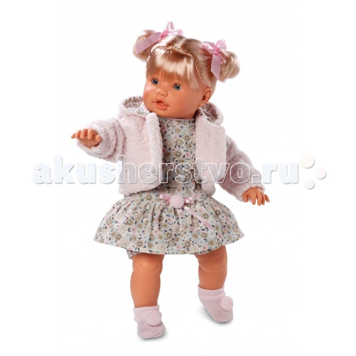 Llorens Кукла 48 см L 48228Кукла 48 см L 48228 Llorens Кукла 48 см L 48228Кукла 48 см L 48228Llorens Кукла 48 см L 48228 - играть с малышкой будет не только интересно, но и увлекательно, ведь у кукол можно разглядеть не только мимику лица, но и реалистичные складочки на ручках и ножках, которые анатомически точно передают внешние особенности настоящих малышей. Кукла одета в яркий и стильный наряд! При изготовлении кукол Llorens используются только сертифицированные материалы, безопасные и не вызывающие аллергических реакций. Тело куклы является мягконабивным, ее ножки и ручки можно двигать, а голову поворачивать в разные стороны.<br>