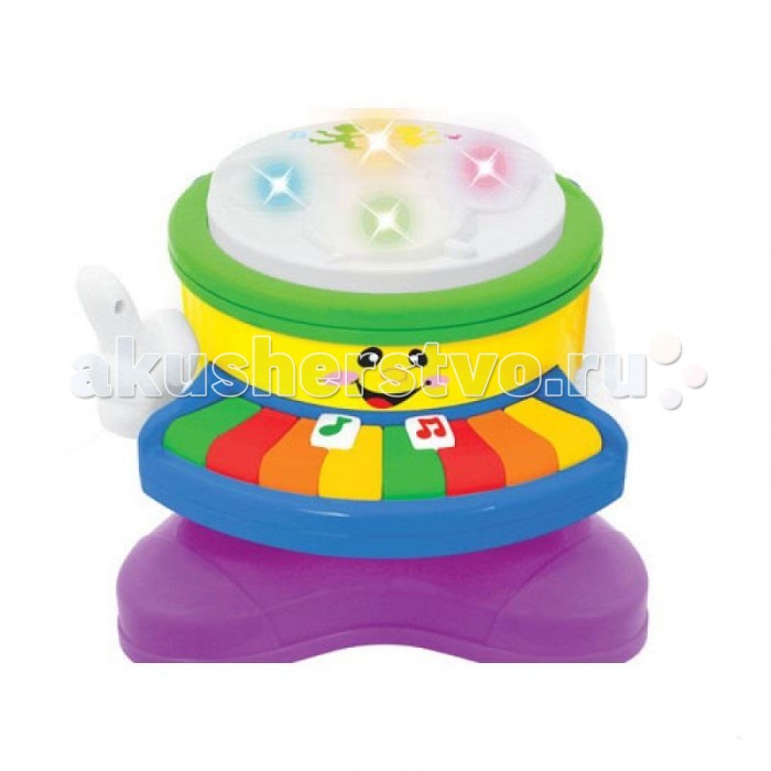 

Музыкальная игрушка Kiddieland Барабан-пианино