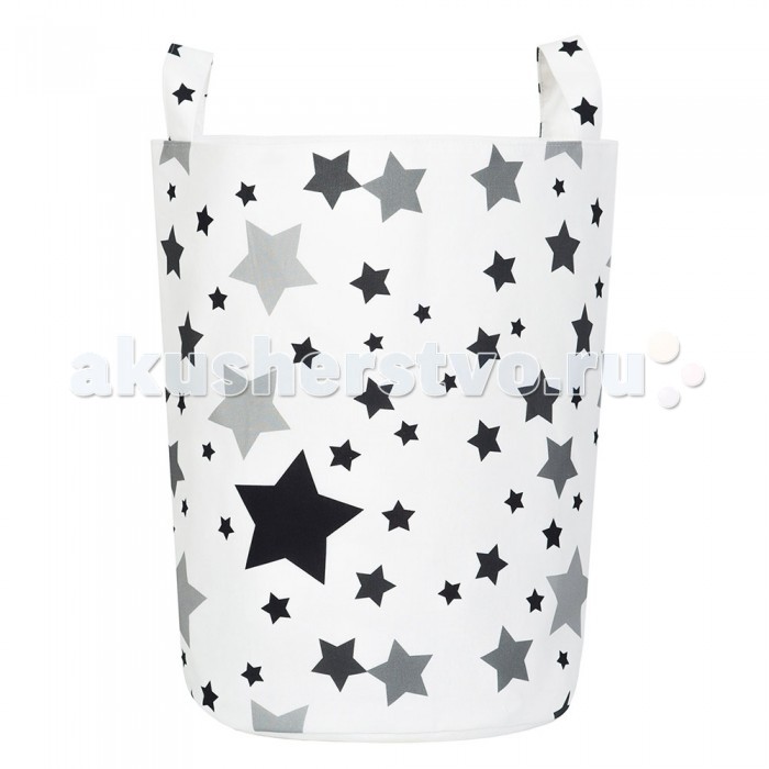 VamVigvam Тканевая корзина Black Stars