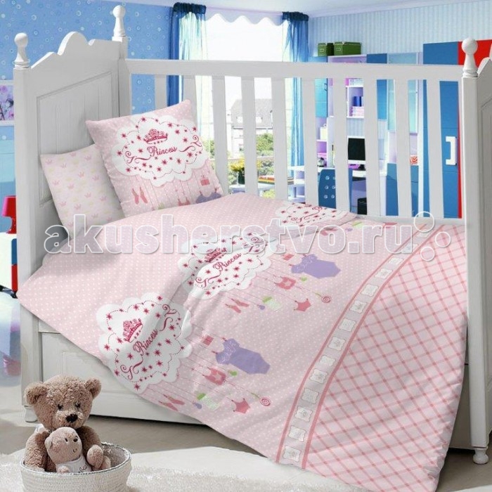 

Комплект в кроватку Dream Time Princess (3 предмета)