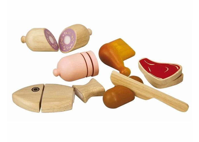 

Деревянная игрушка Plan Toys Набор Мясо, Набор Мясо