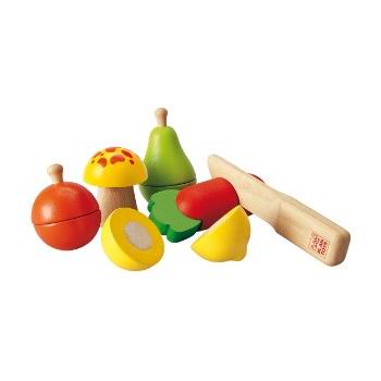 

Деревянная игрушка Plan Toys Набор фруктов и овощей