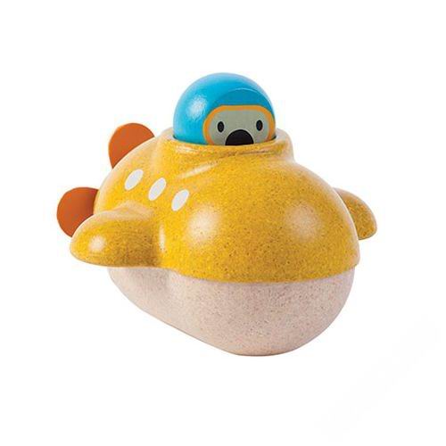 Деревянные игрушки Plan Toys Подводная лодка игрушки для ванной plan toys скоростная лодка