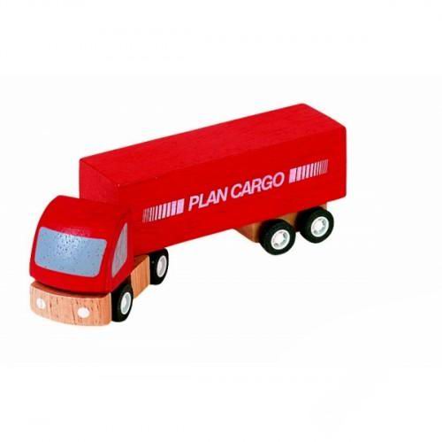 фото Деревянная игрушка plan toys грузовик карго