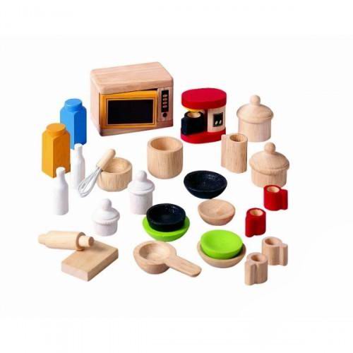 

Деревянная игрушка Plan Toys Аксессуары для кухни, Аксессуары для кухни