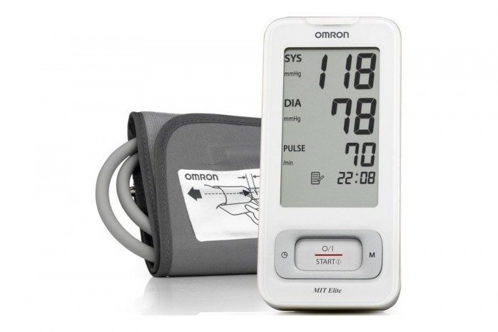 Omron Тонометр Mit EliteТонометр Mit Elite Omron Тонометр Mit EliteТонометр Mit EliteOmron Тонометр Mit Elite с укоренным измерением – бездекомпрессионным методом. Технология Intellisense – это запатентованная технология интеллектуального измерения, используемая только в тонометрах Omron во всем мире. Электронные тонометры Omron обеспечивают максимальную точность измерений. Каждый тонометр имеет клинически апробированный алгоритм измерения артериального давления. Особенности: Веерообразная манжета 22-32 см – это манжета, форма которой напоминает веер. Манжета обеспечивает равномерное распределение давления на всем участке артерии, находящемся под манжетой. Это является залогом точного результата и сводит к минимуму болевые ощущения от сдавливания руки манжетой. Индикатор аритмии - функция определения нерегулярного сердцебиения. Индикатор движения. Если во время проведения измерения Вы двигались, на экране появится индикатор движения. Повторите измерение, не двигаясь. Расчет среднего значения 3-х измерений за 10 минут. Индикатор повышенного давления. Объем памяти: 90 измерений с регистрацией даты и времени + гостевой режим.<br>