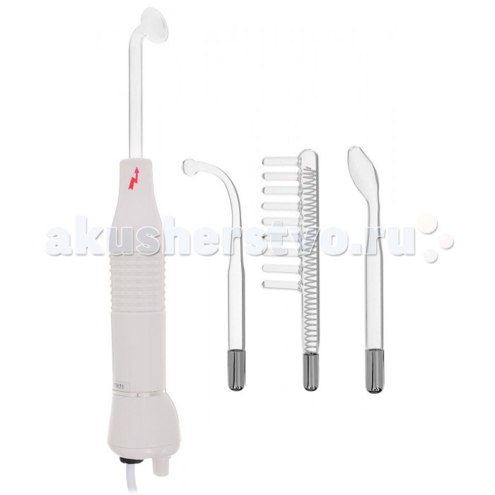 Gezatone Импульсный массажер Biolift4 202SИмпульсный массажер Biolift4 202S Gezatone Импульсный массажер Biolift4 202SИмпульсный массажер Biolift4 202SGezatone Импульсный массажер Biolift4 202S с 4-мя насадками эффективно борется с жирной, проблемной и пористой кожей, способен раз и навсегда решить проблему акне, укрепляет волосы, уменьшает их выпадение и улучшает рост, устраняет целлюлит и снимает болевые синдромы. При касании кожи этим электродом происходит реакция, такая же, как во время грозы, то есть вырабатывается озон, который обладает бактерицидным действием. Токи Дарсонваля до сих пор активно применяются в косметологии, они признаны одним из наиболее эффективным методов борьбы с различными дефектами и проблемами кожи. Особенности: Дарсонваль обладает уникальной особенностью купировать приступы боли, так как он снижает повышенную возбудимость нервной системы и устраняет спазм сосудов. Таким образом, дарсонвализация является эффективным методом борьбы с болевыми ощущениями при радикулите, остеохондрозе, варикозе, а также для снятия головной и зубной боли. Дарсонваль оказывает на кожу и активное омолаживающее воздействие, уменьшает количество морщин и их глубину, тонизирует кожу и выравнивает цвет лица. Вырабатываемый озон насыщает кожу кислородом, что приводит к устранению отеков и одутловатостей. Дарсонваль не напрасно называют «семейным доктором», ведь спектр его действия огромен, и такой прибор просто обязан быть в каждом доме. Выполненный из экологичных материалов, имеющий эргономичный дизайн - дарсонваль прекрасно подойдет для использования всеми членами семьи! Целлюлит и сниженный тонус кожи тела. Угревая сыпь, гнойничковые воспалительные процессы. Жирная пористая кожа. Выпадение волос (в том числе себорейная алопеция), ухудшение качества волос. Тусклая кожа со сниженным тонусом. Ухудшение питания кожи лица. Варикозное расширение сосудов нижних конечностей. Болевые синдромы (в том числе мышечная, головная, суставная боль). Это лишь некоторые проблемы, с которыми активно борется Дарсонваль. Сменные насадки прибора: Насадка-Грибок применяется для работы по лицу и телу, при борьбе с проблемами кожи, целлюлитом. Насадка-Капля оптимально применяется при обработке точечных воспалений, одиночных прыщей. Насадка-Расческа разработана специально для обработки поверхности кожи головы в программах выпадения волос и борьбы с перхотью. Насадка-Лепесток идеально подходит для обработки труднодоступных поверхностей, а также в курсах борьбы с проблемной кожей. Импульсный массажер абсолютно безопасен, прост в применении и рекомендован косметологами для домашнего использования. Противопоказания: Онкологические заболевания Наличие доброкачественных образований. Сердечнососудистые заболевания с нарушениями сердечного ритма, недостаточностью кровообращения свыше 2Б стадии, ношение кардиостимулятора. Беременность. Эпилепсия. Нарушения кожной чувствительности в зоне воздействия. Индивидуальная непереносимость электротоков. Выраженные формы купероза и телеангиэктазии (сетка расширенных красных сосудов на лице). Гирсутизм (нежелательный избыточный рост волос на лице).<br>