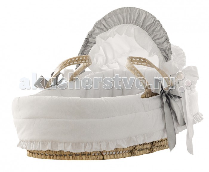 Колыбель Pali Плетеная люлька с капюшоном Baby BabyПлетеная люлька с капюшоном Baby Baby Колыбель Pali Плетеная люлька с капюшоном Baby BabyПлетеная люлька с капюшоном Baby BabyКолыбель Pali Плетеная люлька с капюшоном Baby Baby – очаровательная колыбель, она будет настоящим украшением любой детской. Подставка для корзины Pali изготовлена из древесины бука. Особенности: Плетеная колыбель из ивового прута Материал белья - 100% хлопок Спальное место(шхд) 33x75 см Размеры люльки: 82x50x53 (h) см Вес переноски-колыбели с капюшоном 2,5 кг В комплекте: капюшон подушка матрасик одеяло простынь<br>