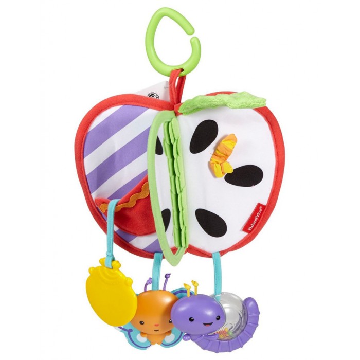 фото Подвесная игрушка Fisher Price Mattel Яблочко с прорезывателем