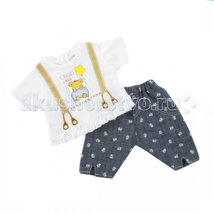 Куклы и одежда для кукол Mary Poppins Одежда для куклы Кофточка и штанишки 452060 одежда для новорождённых