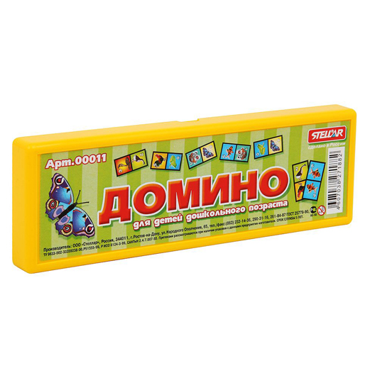 Настольные игры Стеллар Домино Животные кресло домино