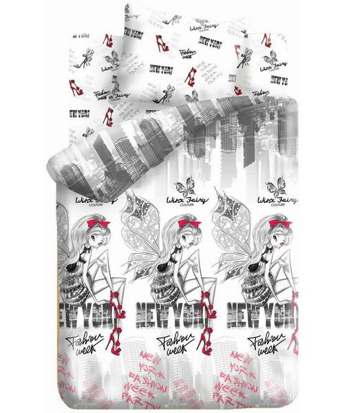 

Постельное белье Непоседа Winx Fairy Couture New York 1.5-спальное (3 предмета)