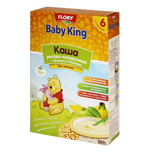 Baby king каша гречневая