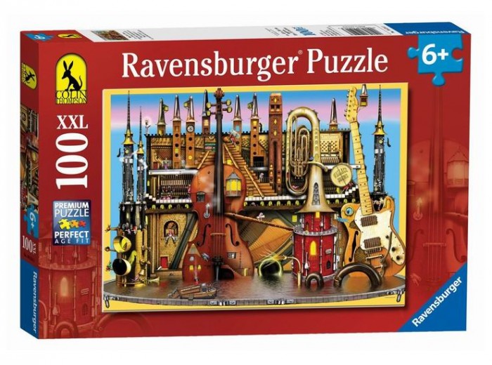 

Ravensburger Пазл Музыкальный замок 100 элементов, Пазл Музыкальный замок 100 элементов