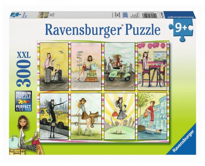 

Ravensburger Пазл Модницы 300 элементов, Пазл Модницы 300 элементов