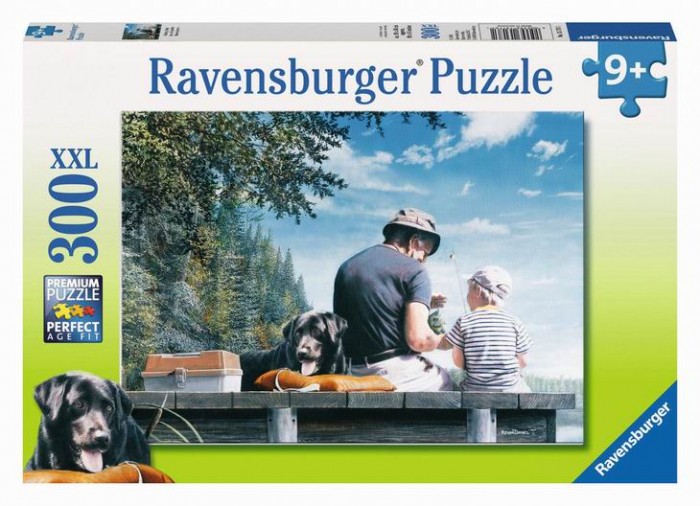 

Ravensburger Пазл На рыбалке 300 элементов, Пазл На рыбалке 300 элементов