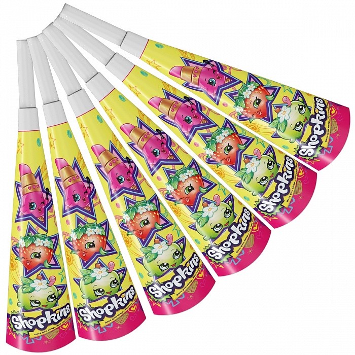 Товары для праздника Shopkins Дудочки 6 шт. товары для мам