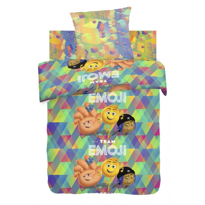 

Постельное белье Непоседа Emoji movie Команда Эмоджи 1.5-спальное (3 предмета), Emoji movie Команда Эмоджи 1.5-спальное (3 предмета)