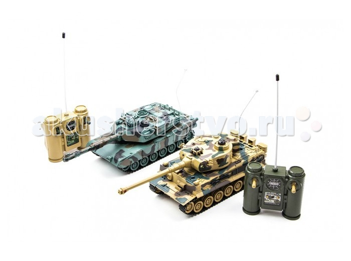 

Pilotage Радиоуправляемый танковый бой 1:24 Tiger vs M1A2