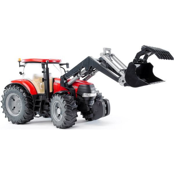 Bruder Трактор Case CVX 230 с погрузчикомТрактор Case CVX 230 с погрузчиком Bruder Трактор Case CVX 230 с погрузчикомТрактор Case CVX 230 с погрузчикомТрактор Bruder Case CVX 230 с погрузчиком Особенности: Cоздан в масштабе 1 к 16, поэтому идеально совместим с иными машинками, автомобилями и спец. техникой Брудер соответствующей серии. Трактор оснащен дополнительным рулем с приводом, который позволяет регулировать поворот колес. Специальная подвеска передней оси облегчает преодоление сложных препятствий. Двери и капот открываются. Прорезиненные колеса не оставляют следов на разных типах поверхностей. Они обеспечивают удобную для пользователя мягкость хода.<br>