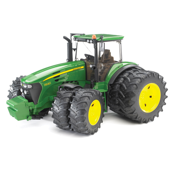 фото Bruder Трактор John Deere 7930 с двойными колёсами