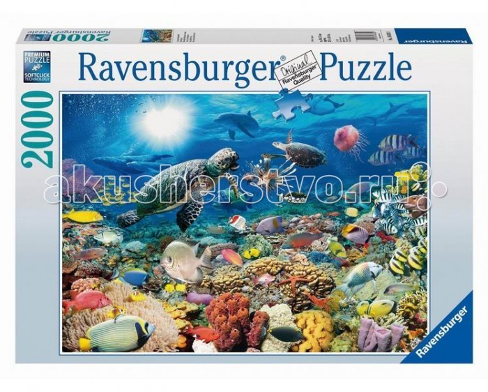 

Ravensburger Пазл Подводный мир 2000 элементов