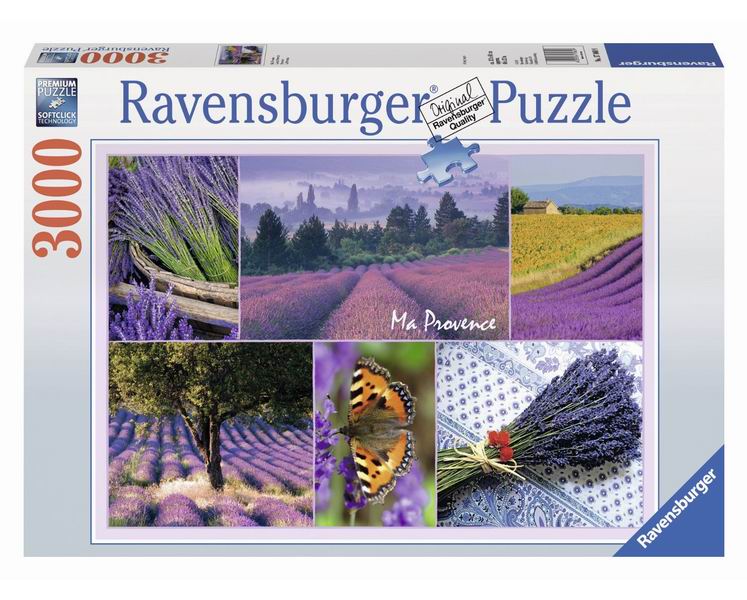 Ravensburger Пазл Прованс 3000 элементовПазл Прованс 3000 элементов Ravensburger Пазл Прованс 3000 элементовПазл Прованс 3000 элементовПаззл Ravensburger: От частицы к частице – всё высшее качество Отсутствие двух одинаковых деталей обеспечено использованием вручную изготовленного инструментария Частицы идеально соединяются Матовая поверхность исключает неприятные отблески Прочные детали не ломаются Изготовлено из экологического сырья Количество деталей паззла: 3000 Размер картинки: 121х80 см Материал: картон и бумага, части устойчивы к сгибанию<br>