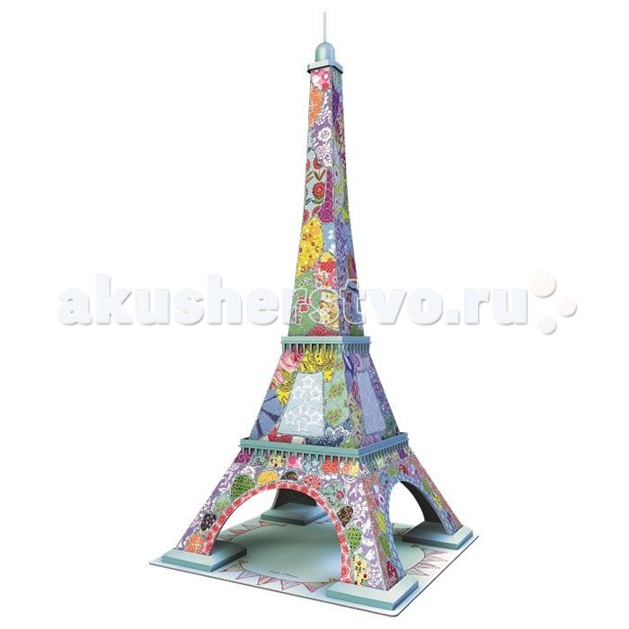 

Ravensburger 3D Пазл Тула Мун - Эйфелева башня 216 элементов