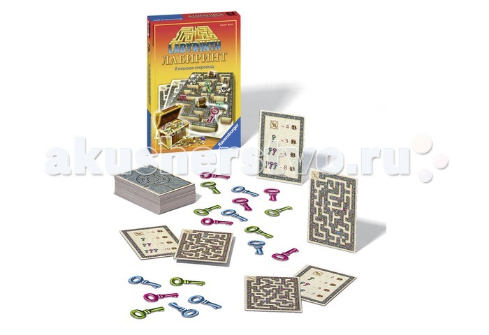 фото Ravensburger настольная игра лабиринт. в поисках сокровищ