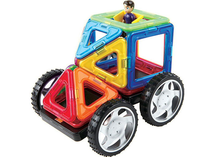 Конструктор Magformers Магнитный Wow Set 63094Магнитный Wow Set 63094 Конструктор Magformers Магнитный Wow Set 63094Магнитный Wow Set 63094Магнитный конструктор Magformers Wow Set 63094. Квадраты, треугольники, всегда необходимые колеса, мальчик-пилот, а теперь и дополнительный суперпрямоугольник придают этому набору динамику, разнообразие и индивидуальность! В набор входят 20 тематических двухсторонних карт. Половина карт представляет 20 оригинальных автомоделей, каждую из которых можно собрать из данного набора. Другая половина карт наглядно демонстрируют принцип конструирования из Магформерс. Набор Magformers Wow Set содержит 17 элементов.<br>