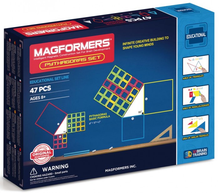 Конструктор Magformers Магнитный Pythagoras Set 63113 63113/711003