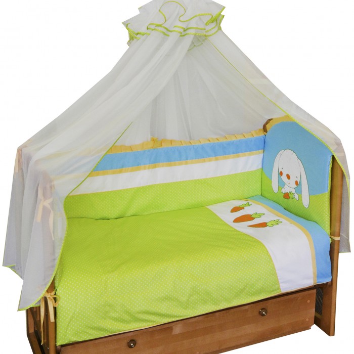 Комплекты в кроватку Sonia Kids Морковкин (7 предметов) комплекты в кроватку babypiu нежность комплект мягкий бортик одеяло наволочка