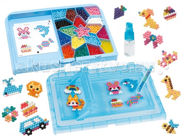 Мозаика Aquabeads Набор бусин Студия новичка, Мозаика - артикул:366243 Мозаика Aquabeads Набор бусин Студия новичка, Мозаика - артикул:366243