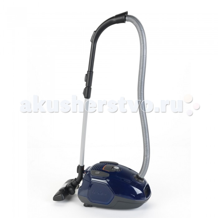 Klein Пылесос Electrolux 6870Пылесос Electrolux 6870 Klein Пылесос Electrolux 6870Пылесос Electrolux 6870Klein Пылесос Electrolux 6870 из серии Все как у мамы. Особенности: Пылесос детализирован и является мини-копией настоящего. Игрушка имеет колесики и его можно перемещать по комнате. Он также имеет ручку, за которую удобно держаться и специальный отсек, куда попадают специальные шарики из пенопласта (входят в комплект). Игрушка полностью имитирует настоящий пылесос и даже издает гудящий звук. Такой бытовой прибор научит девочку самостоятельности, она станет настоящей хозяйкой и будет помогать маме по дому. Игрушка работает от 3 батареек типа R14, которые необходимо приобрести отдельно.<br>
