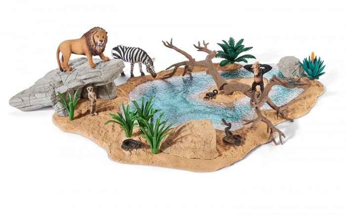 

Schleich Игровой набор Водопой
