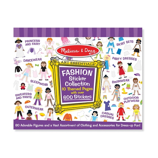 

Melissa & Doug Набор со стикерами и фоном Мода, Набор со стикерами и фоном Мода