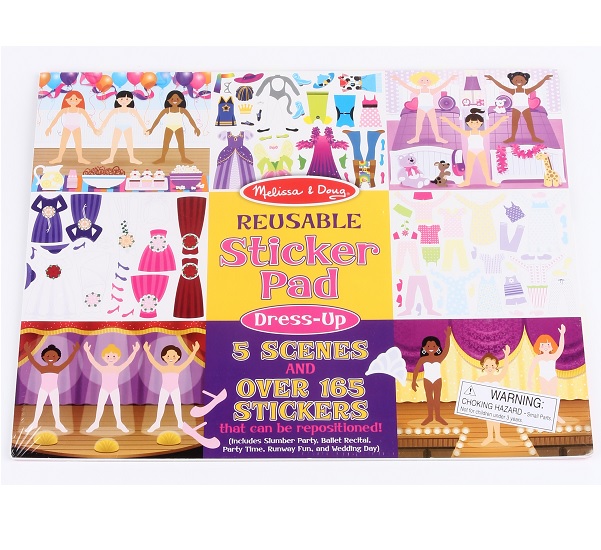 

Melissa & Doug Набор со стикерами и фоном Примерочная, Набор со стикерами и фоном Примерочная