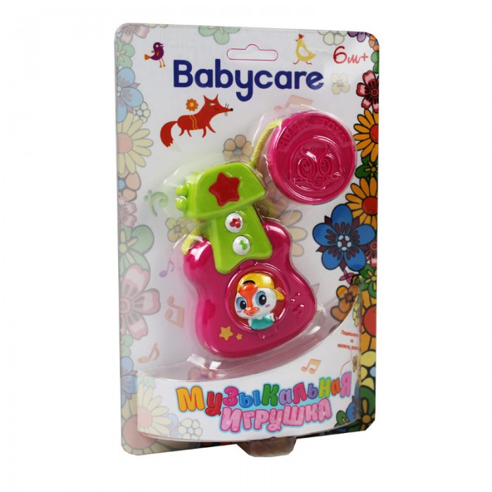 

Подвесная игрушка Baby Care Музыкальная Гитара BC1015, Музыкальная Гитара BC1015