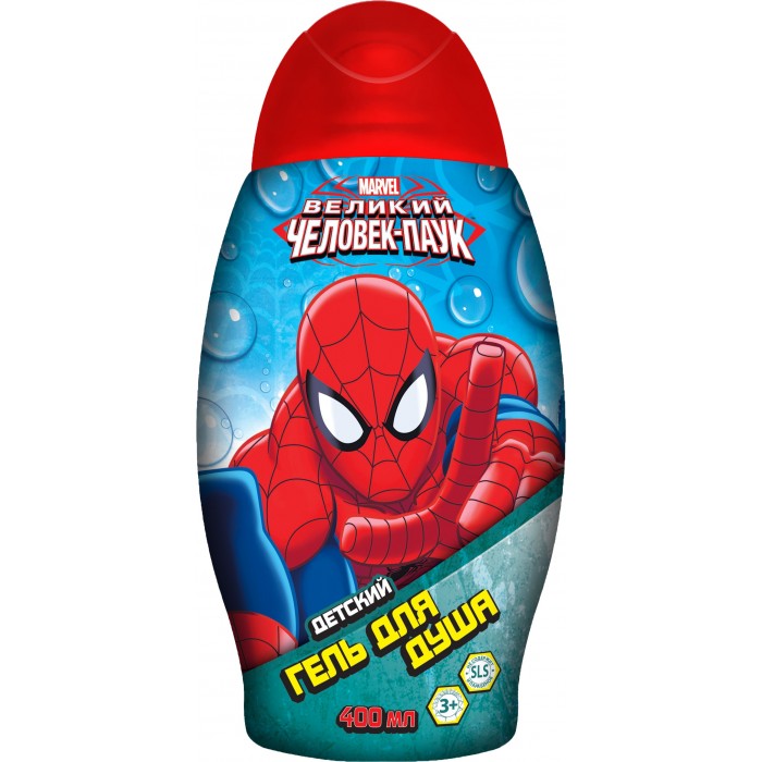 Детская косметика Spider-Man Гель для душа 400 мл гель для душа япония